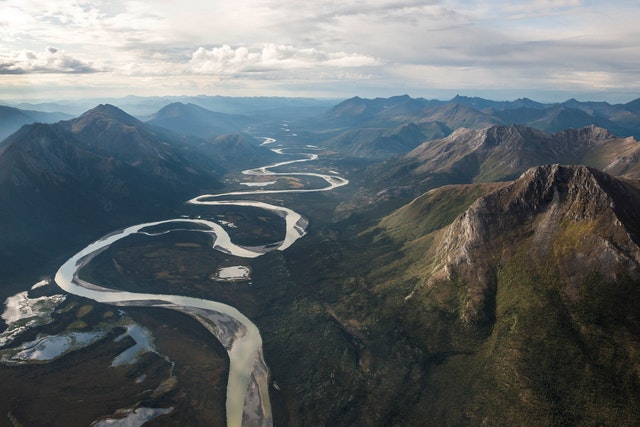 River seen from above